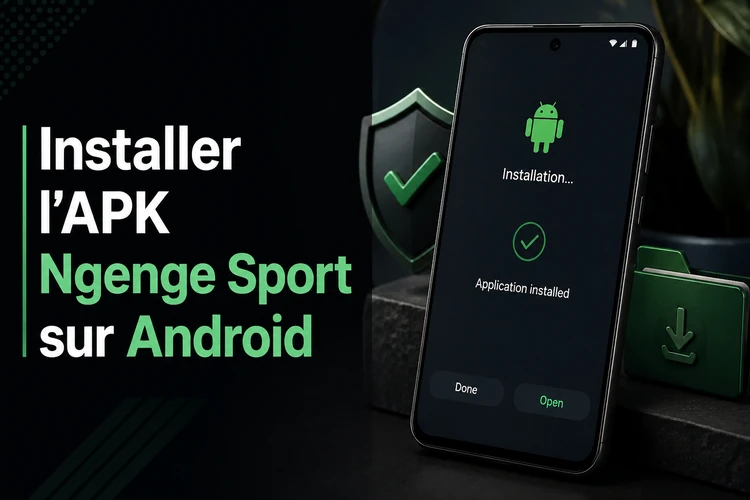Installer l'APK Ngenge Sport sur Android