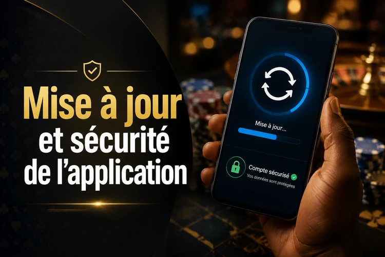 Mise à jour et sécurité de l'application