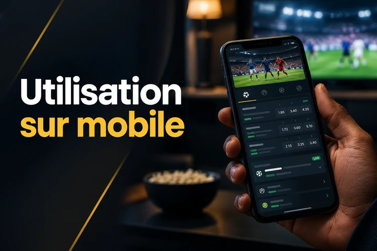 Utilisation sur mobile