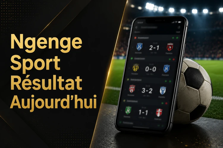 Ngenge Sport Résultat Aujourd'hui - Scores en Direct et Résultats Football
