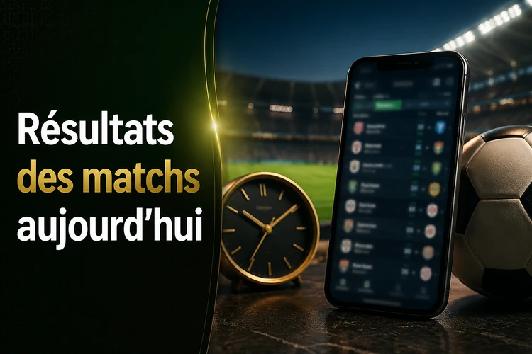 Résultats des matchs aujourd'hui