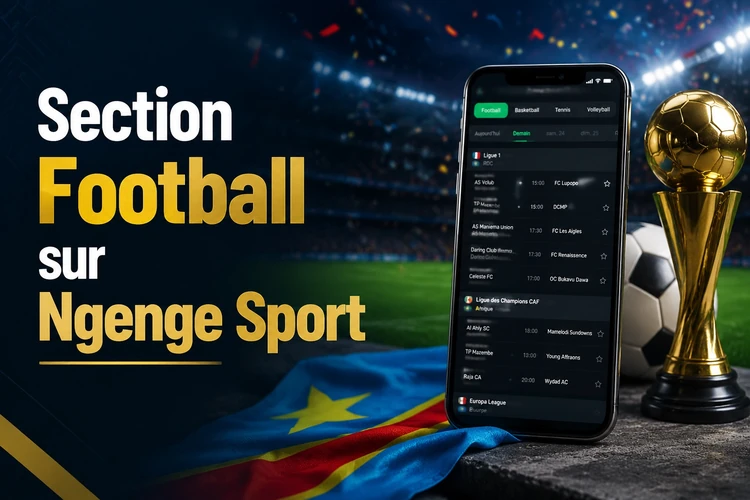 Section Football sur Ngenge Sport